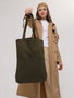 Zoozie Bags Bolso Tote en Verde Oscuro
